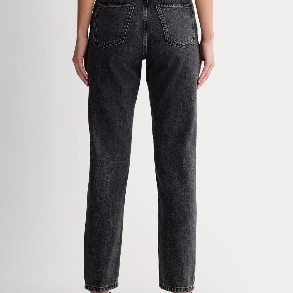 Everlane Women's '90s Cheeky® Jean in Washed Black, Size 26